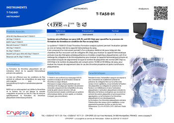 Fiche produit T-TAS® 01