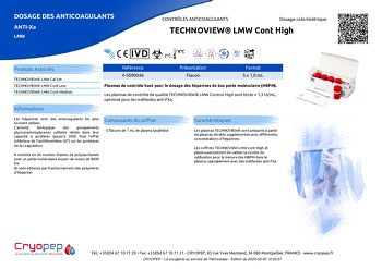 Fiche produit TECHNOVIEW® LMW Cont High