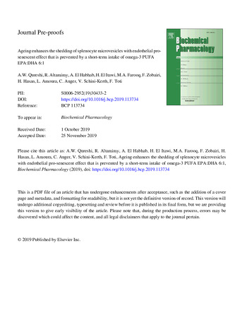 Publication pNAPEP-0216 Qureshi et al Biochem Pharmacol, 2020